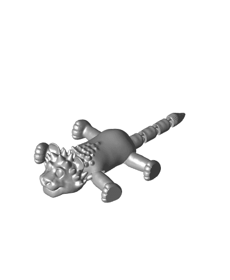 SIMPLE FLEXI LION 3d model