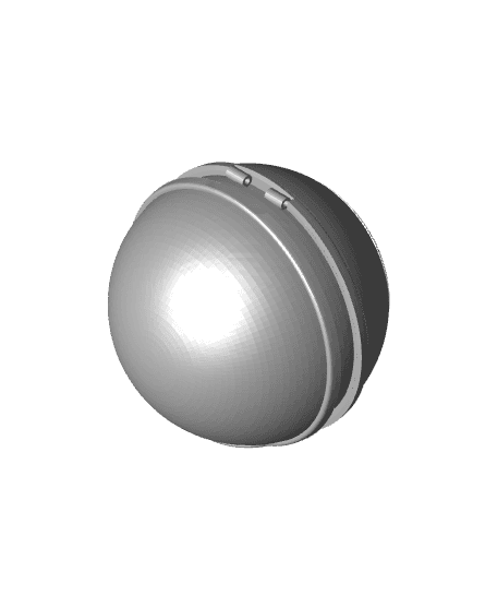 Luxury Ball Pokeball 3d model