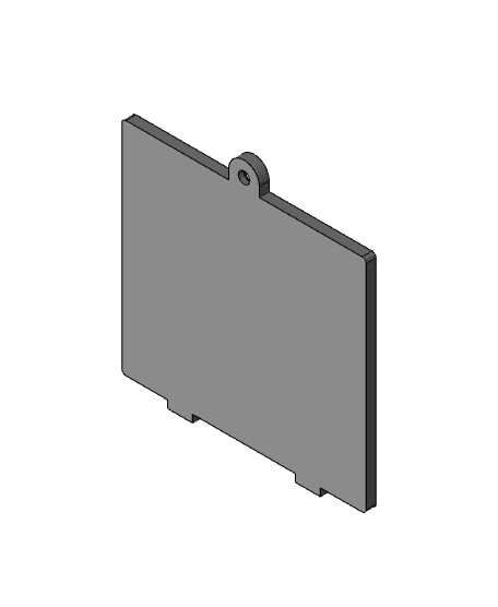 Screw Battery Cover Adjustable Replacement 3d model