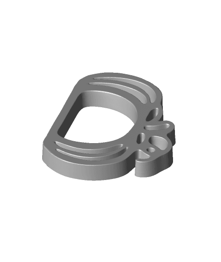 Harvest Pumpkin Napkin Ring 3d model