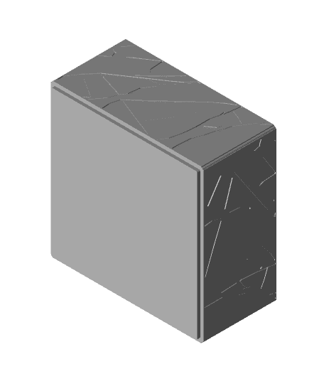 Soil Layer Stacking Boxes Diagram Dirt Science 3d model