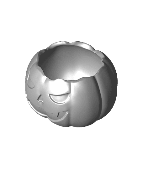 Pumpkin container 3d model