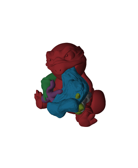 Ninja Squirtle - Raph 3d model