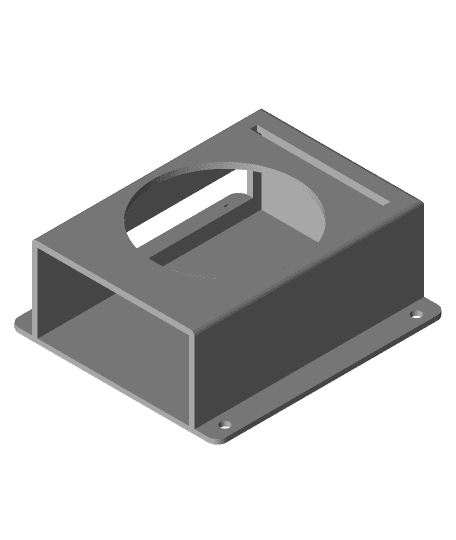 Raspberry Pi CanaKit Mount v1 3d model