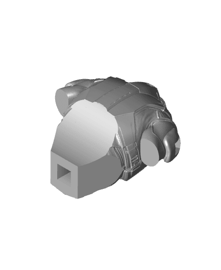 Helldivers 2 - Hero of the Federation Bust - 3D Print Files 3d model