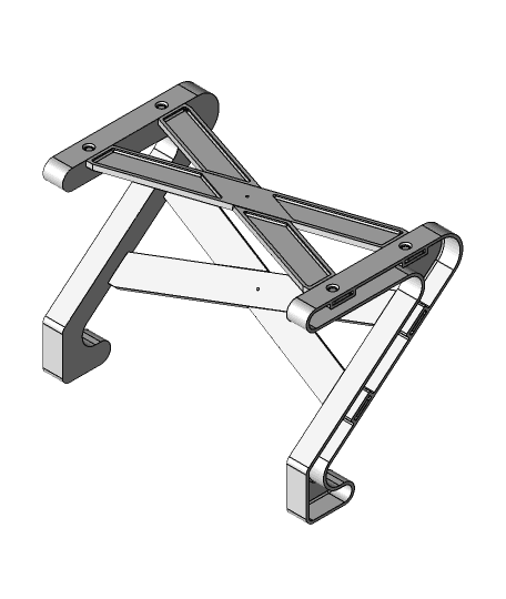 LAPTOP DESK STAND 3d model