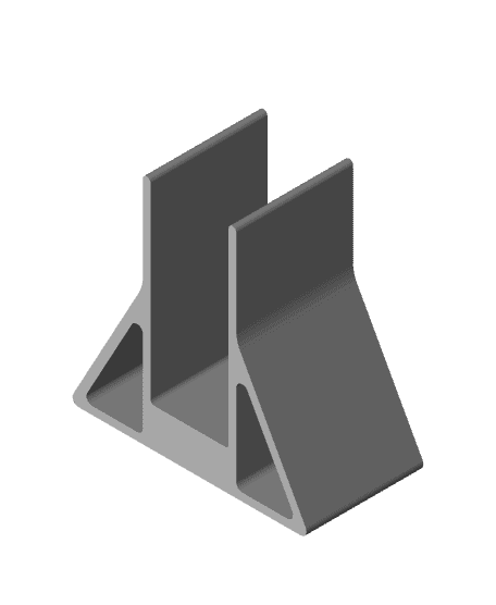 Vertical notebook stand (for ThinkPad X1 Yoga G3) 3d model