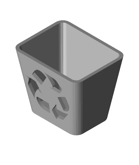 Recycle Bins 3d model