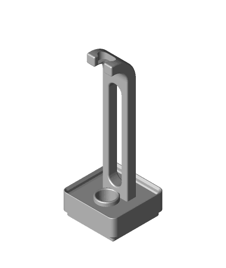 Gridfinity Fairphone Headphone adapter holder 3d model