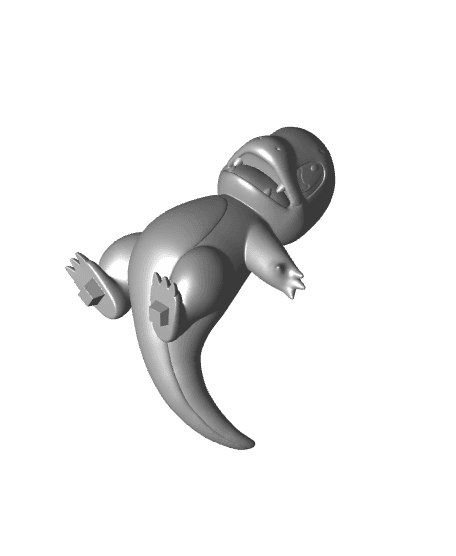 Pokemon 3 Kanto Starter 3d model