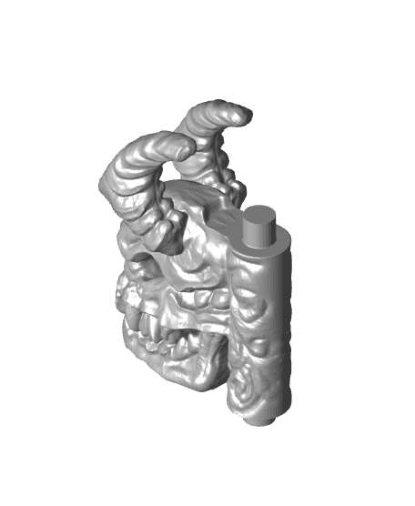 Hell Doors - Environmental Model - PRESUPPORTED - Hell Has no Fury - 32mm Scale 3d model