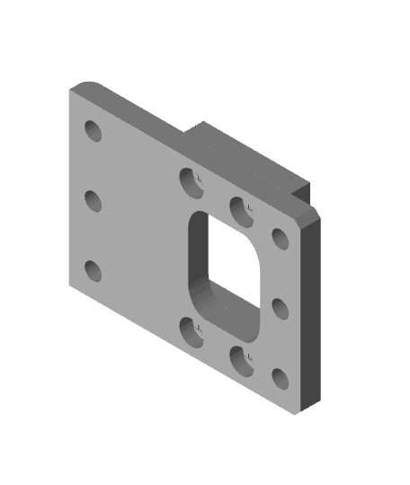 HMG7.3 Ender 3 Style Box X Carriage Front.stl 3d model