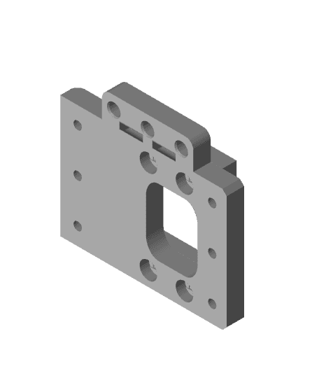 HMG7.3 HyperCube-BLV Style Box X Carriage Front.stl 3d model