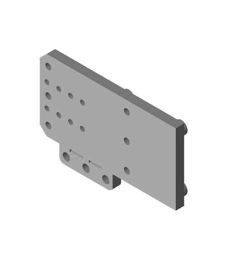 HMG7.3 HyperCube-BLV Style Box X Carriage Tall Back.stl 3d model