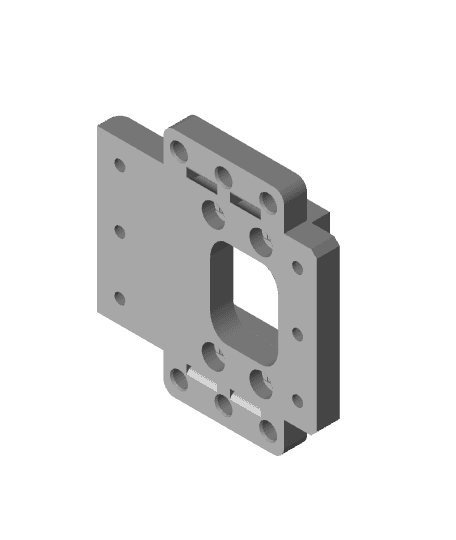 HMG7.3 Mercury One Style Box X Carriage Front.stl 3d model