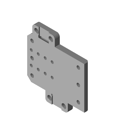 HMG7.3 Voron Style Box X Carriage Short Back.stl 3d model