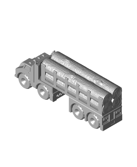 Fixum Dude Motors PIP Logging Truck 3d model