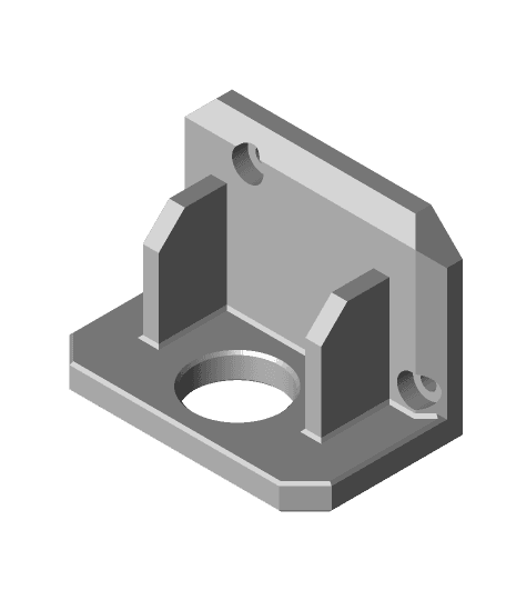 Prusa i3 MK3S/MMU2S GX16 Connector/Holder 3d model