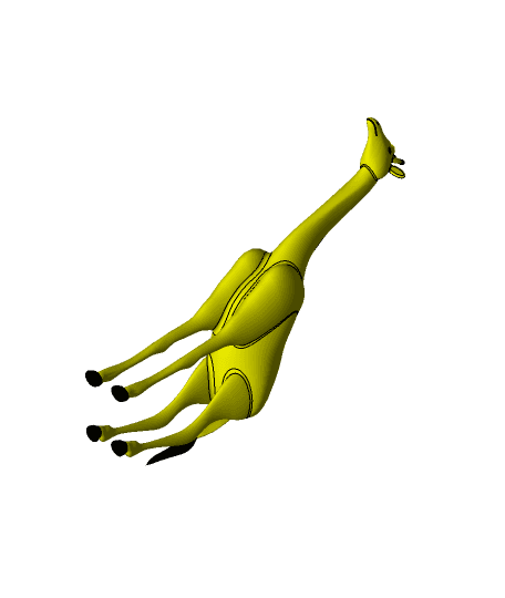 GIRAFFE - GIRAFA 3d model