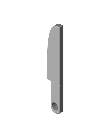 Knife Keychain 3d model
