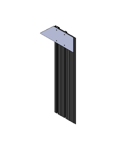 Rigid Track Saw with Guide Square 3d model