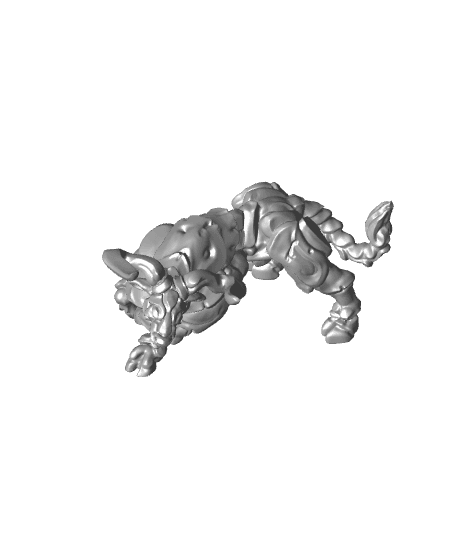 Gorgon - Large Beast - PRESUPPORTED - 32mm scale  3d model