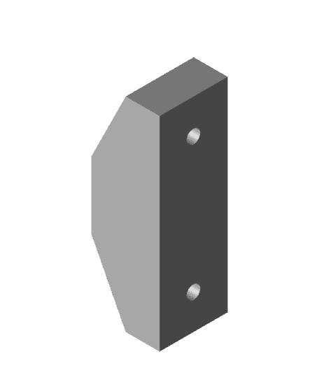 Door latch 3d model