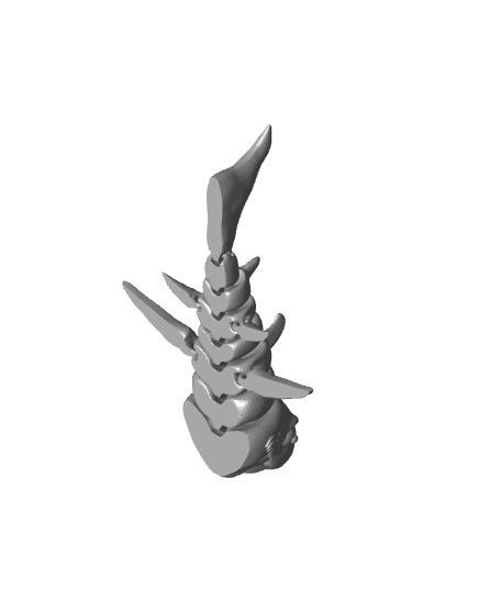 Flexi Print-in-Place Shark  3d model