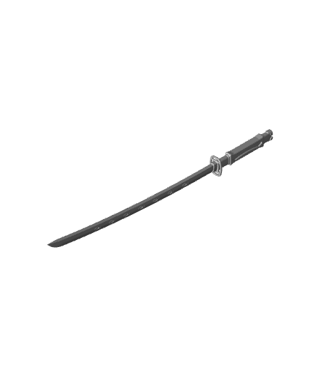 Ao No Exorcist Shura Kirigakure Fang Sword 3d model