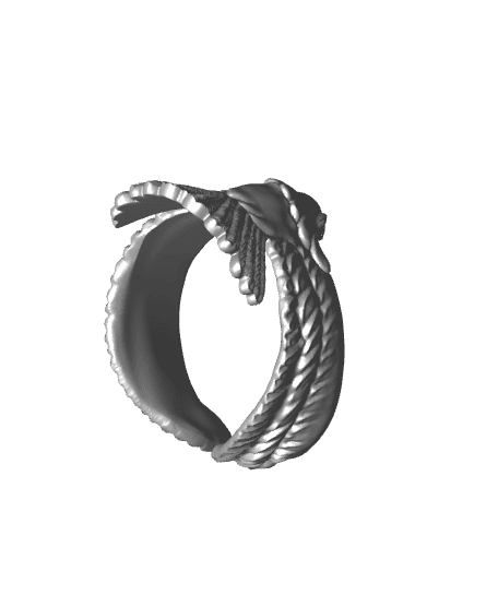 Free Bird Ring 3d model