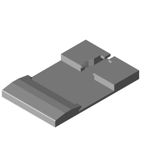 DIN module base 3d model