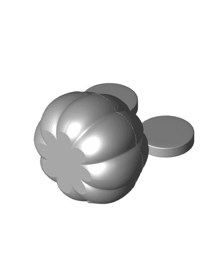 Mickey Mouse Pumpkin (+Bambu 3mf Files) 3d model