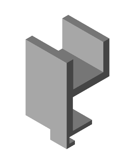 Left-Quest-2-Simple-Desk-Mount.stl 3d model