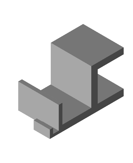 Quest 2 Simple Desk Mount  3d model