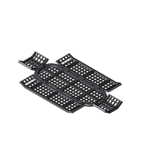 Basket insert for ultrasonic cleaner 3d model