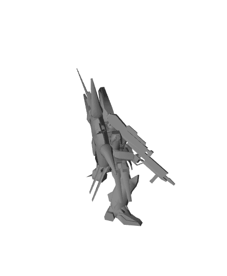 ZGMF-X13A Providence Gundam 3d model