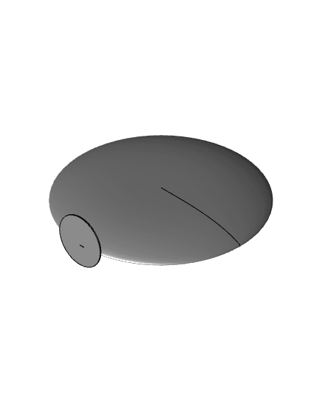 Sabre - Small Golf Disc 3d model