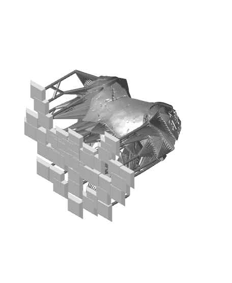 Dwarven Plate Armor - Miniature Armory 3d model