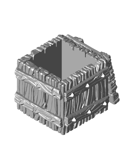 Reinforced Crate 3d model