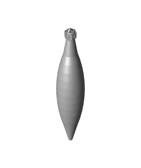 Icicle Ornament 3d model