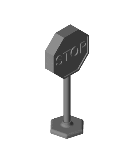 Stop Sign 3d model