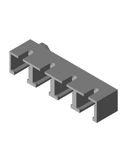 Multiboard A1 Bambu Nozzle Holder 3d model