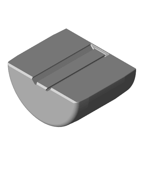 HalfMoon Planter in Smooth Finish  3d model