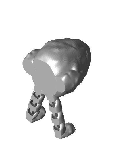 Dwayne the Rock Buddy 3d model