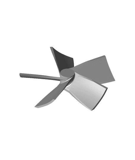 3d printable Fan for 775 Dc motor.stl 3d model