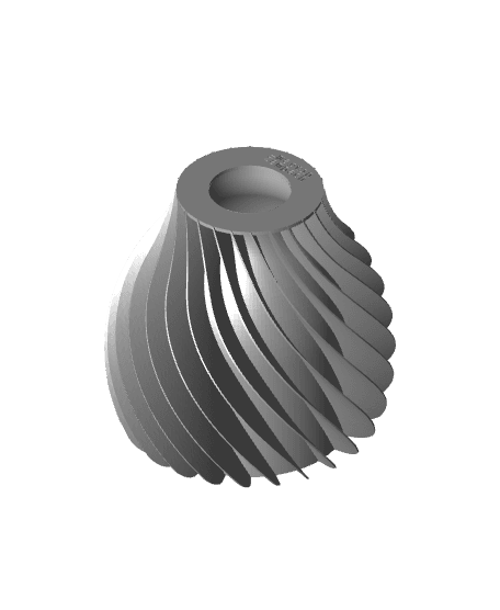 RIBONE SPIRAL 3d model