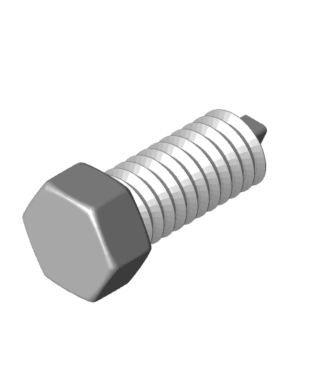 Extensible Screw 3d model