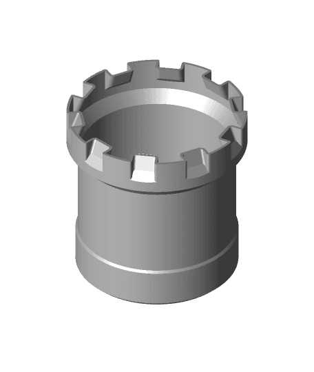 tower_pen_holder.stl 3d model