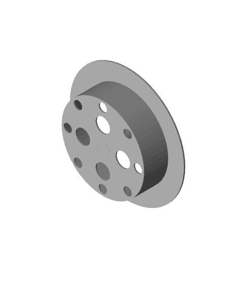 Garbage Disposal Drain Cover 3d model