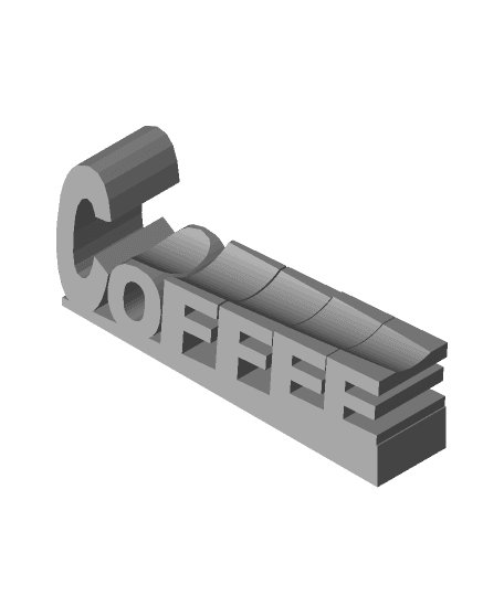 coffee spoon holder.stl 3d model